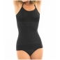 Preview: Pompadour Damen Unterhemd Body Shaper 3-Zonen Trägertop
