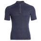 Preview: Conta Herren halbarm Unterhemd Stehkragen mit Zipper Thermo Shirt 1/4 Arm