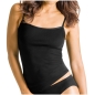 Preview: Pompadour Damen Unterhemden Feinripp 3er Pack Spaghettitops