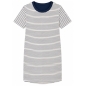 Preview: Pompadour Damen kurzarm Nachthemd Loungewear Sleepshirt