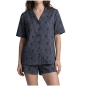 Preview: Seidensticker Damen kurzer Schlafanzug Nightwear Classic Pyjama kurz