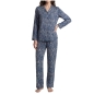 Preview: Seidensticker Damen langer Schlafanzug Nightwear Classic Pyjama lang