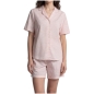 Preview: Seidensticker Damen kurzer Schlafanzug Nightwear Classic Pyjama kurz