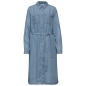 Preview: Street One Damen Kleid Denim Washed-Look