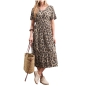Preview: Street One Damen Sommerkleid mit Leo-Muster
