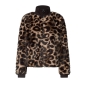 Preview: Street One Damen Blouson mit Leo-Print kurze Jacke Fake Fur