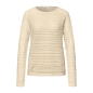 Preview: Street One Damen langarm Strickpullover mit U-Boot-Ausschnitt