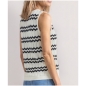 Preview: Street One Damen Strick-Top mit Zick-Zack-Muster
