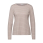 Preview: Street One Damen langarm Shirt Streifen Glitzer