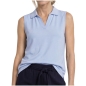Preview: Street One Damen Top in Rippstruktur mit Polokragen