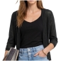 Preview: Street One Damen 3/4-Arm Jacke offene Passform