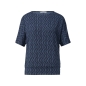 Preview: Street One Damen halbarm Shirt mit Boat Neck