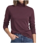 Preview: Street One Damen langarm Shirt mit Rollkragen