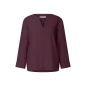 Preview: Street One Damen 3/4-Arm Bluse mit Split Neck Tunika