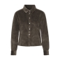 Preview: Street One Damen Bluse Cordbluse mit Knopfleiste