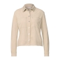 Preview: Street One Damen Bluse Velours Hemdbluse