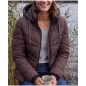 Preview: Cecil Damen Steppjacke mit Kapuze und Zipper