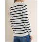 Preview: Cecil Damen Pullover Rippstrick mit Streifenmuster