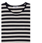 Preview: Cecil Damen Pullover mit Rundhals und Streifen