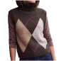 Preview: Cecil Damen Pullunder mit Kragen und Argyle-Muster