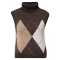 Preview: Cecil Damen Pullunder mit Kragen und Argyle-Muster