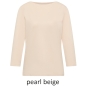 Preview: Cecil Damen 3/4 Arm Shirt Basic U-Boot-Ausschnitt