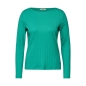 Preview: Cecil Damen langarm Shirt Rippstruktur