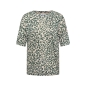 Preview: Cecil Damen kurzarm Shirt mit Leo-Print