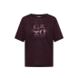 Preview: Cecil Damen T-Shirt in Leinen-Optik mit Print