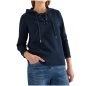 Preview: Cecil Damen Hoodie Shirt mit sportiven Kordeln