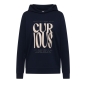 Preview: Cecil Damen Hoodie Shirt mit Wording-Print