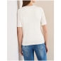 Preview: Cecil Damen kurzarm T-Shirt mit Boatneck und Streifen