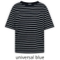 Preview: Cecil Damen kurzarm T-Shirt mit Boatneck und Streifen
