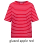 Preview: Cecil Damen kurzarm T-Shirt mit Boatneck und Streifen