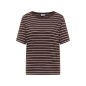Preview: Cecil Damen kurzarm T-Shirt mit Boatneck und Streifen