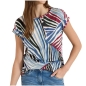 Preview: Cecil Damen T-Shirt mit Multicolor Muster