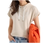 Preview: Cecil Damen kurzarm Sweatshirt mit Kapuze