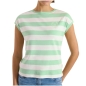 Preview: Cecil Damen kurzarm T-Shirt mit Streifen