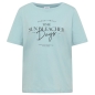 Preview: Cecil Damen T-Shirt Wording Artwork mit Boat Neck
