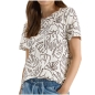 Preview: Cecil Damen T-Shirt mit Blätterprint