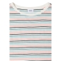 Preview: Cecil Damen T-Shirt Turn-Up-Detail mit Boat Neck