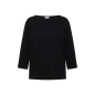 Preview: Cecil Damen 3/4 Arm Jerseyshirt Basic U-Boot-Ausschnitt