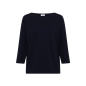 Preview: Cecil Damen 3/4 Arm Jerseyshirt Basic U-Boot-Ausschnitt