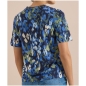 Preview: Cecil Damen T-Shirt mit Split Neck und Print