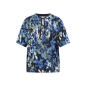 Preview: Cecil Damen T-Shirt mit Split Neck und Print