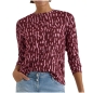 Preview: Cecil Damen langarm Shirt mit Rundhals und Print