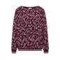 Preview: Cecil Damen langarm Bluse mit Rundhals und Print