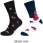 Preview: Fun Socks Unisex Socken 2 Paar Motifs Organic Cotton