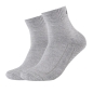 Preview: Skechers Unisex Basic Cushioned Quarter 2 Paar