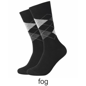 Preview: Camano Herren Socken 2 Paar Ca-Soft Classic Argyle